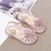 Sandalias para Niñas Zapatos de Princesa 2026 Nuevas Sandalias Cerradas de Verano para Niños Sandalias de Moda para Estudiantes Sandalias de Suela Suave