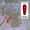 1440 rede vermelha pontiagudo branco diamante joia unha pilha de unhas broca tcheco super flash estrela calafetagem vidro strass transparente