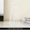 Venta al por mayor de fábrica decoración de jarrón de vidrio de hierro forjado ins flor seca hidropónica decoración de sala de estar mueble de TV mesa de comedor decoración del hogar