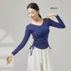Tops de Práctica de Baile para Mujer, Nuevo Estilo Ropa de Entrenamiento para Ballet Moderno, Danza Latina, Danza Clásica China