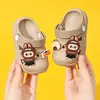 Zuecos de Dibujos Animados para Niños al por Mayor, Zapatos para Caminar de Bebé con Suela Suave Antideslizante, Sandalias Cerradas para Niños y Niñas en Stock