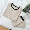 Ropa interior térmica de algodón puro para niños 10A antibacteriana para niños y niñas otoño e invierno dibujos animados ropa de casa bebé lana elástica pijama