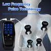 [Bestseller Transfronterizo] Masajeador de Pulso Multifuncional para el Hogar 3 en 1 EMS/TENS/MSG con Doble Puerto y Doble Salida