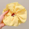 Pañuelo Cuadrado a Cuadros Estilo Coreano para el Cabello, Goma Elástica Estilo Perezoso, Cuerda para Moño de Gama Alta, Goma para el Cabello Dulce