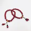 Pulseira de Cinábrio da Sorte e Auspiciosa, Pulseira Vermelha para o Ano de Nascimento, Estilo Casal de Sorte e Prosperidade, Atacado de Fabricante de Pulseiras Finas