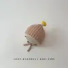 Gorros para Bebé para Otoño e Invierno, Gorros de Punto Cálidos y a Prueba de Frío para Hombres y Mujeres, Lindos, Versátiles, Modernos y Simples Gorros con Protección para las Orejas