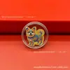 Pegatinas Doradas para Teléfono con Fotos Personalizadas, Gato de la Fortuna en Lámina Dorada, Imanes para Nevera de Aleación Dorada, Insignias de Empresa, Logotipos