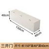 Gabinete de Madera Maciza tipo Sándwich Gabinete de Mesita de Noche Gabinete de Almacenamiento Tatami Montado en la Pared Gabinete de Mesita de Noche Gabinete de Almacenamiento para Espacios Largos en la Mesita de Noche Gabinete Lateral