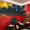 Restaurante de celebridad de internet moda nacional restaurante chino fondo de pantalla estilo antiguo restaurante de hot pot estilo antiguo B&B Museo del Palacio guión rojo killing wallpaper