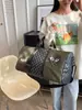 Bolsa de Hombro, Bolsa de Viaje para Hombres y Mujeres, Gran Capacidad, Bolso de Fitness a la Moda, Bolsa de Equipaje, Mochila Deportiva de Viaje, Hombro Cruzado Único, Ligero