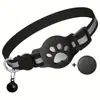 Estuche Protector de Color Amazon Transfronterizo Localizador Collar Adecuado para Sistema Apple Impermeable Reflectante Collar para Gato