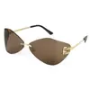 Nuevas gafas de sol de montura grande anti-ultravioleta para cara redonda que adelgazan alta gama gafas de sol gafas de sol para el sol para hombre 139 90266