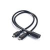 Cable de Carga USB Android Tipo-C Hembra a 2 USB Macho Uno-A-Dos 3A Cable de Carga para Teléfono Móvil y Tableta