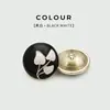 Estilo Retro Metal Colorido Puntos Corazón de Aceite Botones Suéter Ropa Exterior Botones Chinoiserie Estilo Nacional Ropa Exterior Cortavientos Botones Redondos