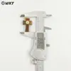 Wt-P2046 Nuevo Colgante Cruzado Estéreo Piedra Ojo de Tigre y Cuarzo Rosa Ojo del Diablo Zirconia Incrustada Accesorios