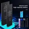 Bateria de alta capacidade real, para iPhone SE2/X/7/15PM