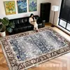 Alfombra de cachemira sintética Amazon transfronteriza para sala de estar, resistente a la suciedad, fácil de mantener, alfombrilla antideslizante, alfombra de suelo para el hogar de área grande, personalizable