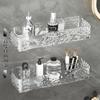 Estante de Almacenamiento Triangular Baño Inodoro Inodoro Inodoro Lavabo Colgante de Pared Pared Gel de Ducha Cosméticos Almacenamiento Sin Perforaciones
