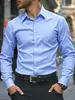 Camisa Masculina Casual Solta de Manga Longa Nova - Primavera e Outono - Amazon AliExpress - Transfronteiriça Europeia e Americana
