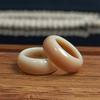Escultura Bodhi Natural mantra de seis palavras anel giratório DIY acessórios para pulseira Bodhi joias contas de Buda Wenwan atacado