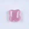Fábrica de Wuzhou Hechas a Medida Piedras Preciosas de Vidrio Ojo de Gato de Forma Especial, Piedras Preciosas Facetadas Curvas con Fondo Plano Cuadrado Grueso en Forma de Huevo, Personalizadas
