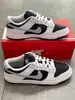 Zapatos Originales Puros para Hombre Putian Dunk Low Gris Blanco Gris Humo Niebla Retro Tenis Casuales Deportivos para Correr para Mujer