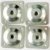 Pieza de Hierro Cuadrada Engrosada Pieza de Conexión Plana Cuadrada Conector de Pata de Mueble Sofá Banco Mesa Silla Pie de Madera Fijo