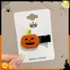 Halloween Abóbora Fantasminha Presilha de Cabelo Fofa Desenho Animado Morcego Presilha de Cabelo Adereços de Cosplay Engraçados Presilha Superior Acessório de Cabeça Atacado