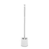 Limpieza de Inodoro Juego de Cepillo para Inodoro Cepillo para Limpiar Inodoro sin Agujeros Colgante con Base Cepillo para Inodoro Retráctil