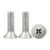 Tornillos de Cabeza Avellanada Phillips de Acero Inoxidable 304 3/8-16*1-1/4 Tornillos para Máquina de Cabeza Plana 3/8-16*31.8mm