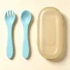 Cuchara de Silicona para Bebés y Recién Nacidos, Para Alimentar Agua, Leche y Comida; Utensilio de Alimentación para Bebés para Comer y Beber Papilla; Herramienta de alimentación con cuchara suave