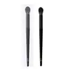 Brocha de Maquillaje Jonbos con Mango de Madera Brocha para Sombras de Nariz en la Punta del Dedo Brocha para Sombras Brocha para Contorno Brocha para Difuminar Forma de Llama Brocha para Iluminador