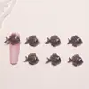 Peces que Brillan en la Oscuridad Mundo Marino Modelo Accesorios para Uñas Resina Piezas Pequeñas DIY Aretes de Caricatura Accesorios de Decoración de Uñas