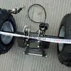 Accesorios para ATV de cuatro ruedas modificados DIY ensamblaje de eje trasero de motocicleta de tres ruedas modificada de dos ruedas con freno rueda de 7 pulgadas