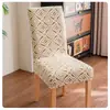 Nuevo Juego de Fundas para Sillas para Uso en Casa, Funda Universal para Silla de Comedor, Funda de Asiento de Taburete de Gama Alta
