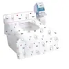 Capa de Assento de Vaso Sanitário Descartável para Viagem Hotel Almofada de Assento Papel Cobertura Total Impermeável Extra Grossa Capa de Assento de Vaso Sanitário para Maternidade