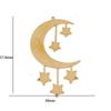 Accesorios de joyería de cobre DIY ins carillones de viento de cristal atrapasueños colgante decorativo Amazon transfronterizo disco Estrella Luna