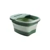 Cubo Plegable para Baño de Pies Cubo de Plástico para Lavado de Pies Casero Cubeta Portátil de Viaje Tina Plegable para Baño de Pies
