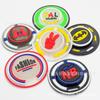 Insignia de Plástico Iluminada de Batman Nueva Personalizada para Niños Sello de Goma Blanda Parche Impermeable Accesorio Creativo para Ropa