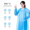 Conjunto Desechable de Impermeable y Pantalones de Lluvia, Engrosado, Cubre-Pies, Cuerpo Completo, Adulto, Poncho de Lluvia Portátil para Viaje
