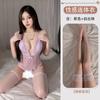Lingerie Sexy para Mulheres com Bojo, Seios Pequenos, Renda Body Modelador Peça Única, Apaixonante, Não Precisa Tirar, Pijama Sexy, Comércio Exterior Transfronteiriço