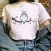 Totoro Studio Ghibli Harajuku Kawaii Camiseta Mujer Ullzang M
