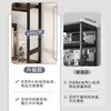 Novo Rack Antigo Estilo Chinês Rack de Armazenamento para Sala de Chá Vitrine de Chá Não Madeira Maciça Rack de Exibição de Parede Inteira para Sala de Estar Moderno Minimalista