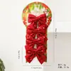 Adorno Colgante de Lazo Navideño de Amazon Decoración de Árbol de Navidad de Tela Diseño de Escena Navideña Lazo