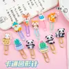 Clips para Papel, Clips de Marcador de Páginas Coloridos, Clips de Marcador de Páginas para Estudio y Oficina, Clips de Papel Metálicos, Clips de Papel de Trébol de Cuatro Hojas