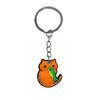 Llavero con forma de gato, ideal como adorno para bolsos, bonito llavero para estudiantes, pequeños regalos, venta al por mayor, productos nuevos transfronterizos.