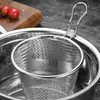Acero Inoxidable 304 Olla Caliente Colador Especial Gancho para Olla Cuchara para Fideos en Polvo Cesta Filtro Frito Malatang Red de Colador