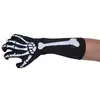 Nuevos Accesorios de Maquillaje de Halloween 2024 Guantes de Garra de Esqueleto Fantasma Suministros Festivos