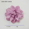 Cabezas de Flores de Dalia, Flores para Dedos Danza del Loto de Ensueño, Pasador de Flor Artificial DIY de Dalia, Materiales de Decoración para Hanfu, Estilo Tang