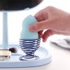 Herramientas de Maquillaje de Belleza Creativas Estante para Esponjas de Polvo Soporte para Secado de Huevos Soporte para Esponjas de Maquillaje Forma de Gota de Agua Recipiente para Esponjas de Maquillaje Colección de Esponjas de Polvo de Huevo de Belleza